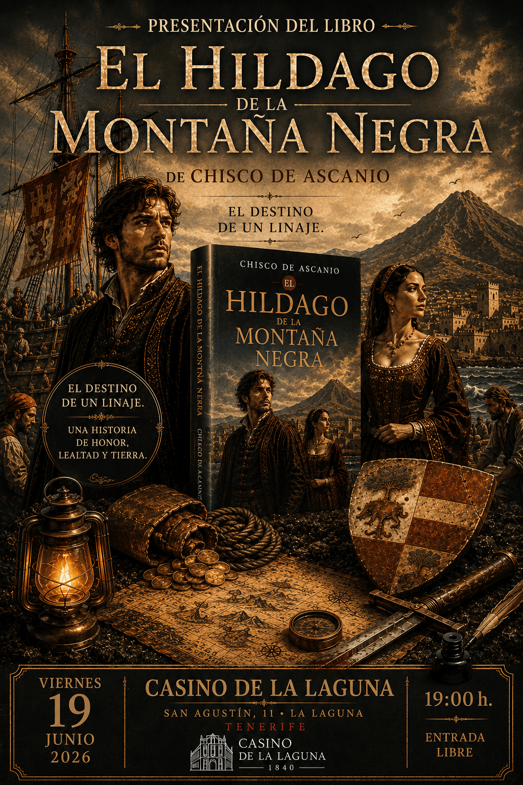 Presentación del libro El Hidalgo de la Montaña Negra